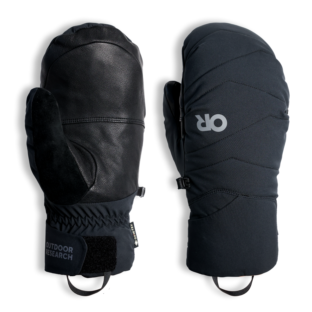 outdoorresearch-stormbound-gore-tex-down-mitts-322596 — Black