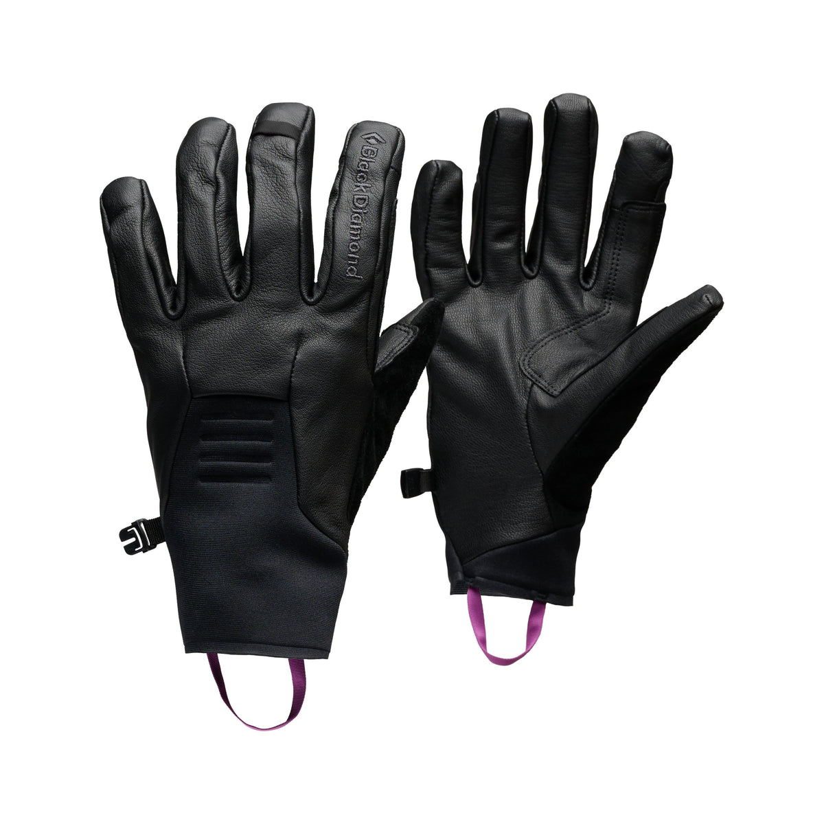 Black Diamond Tour LT Gloves — Black / XL