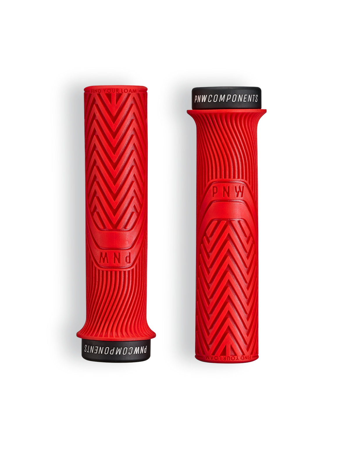 PNW Components LOAM GRIPS — REALLY RED / REGULAR