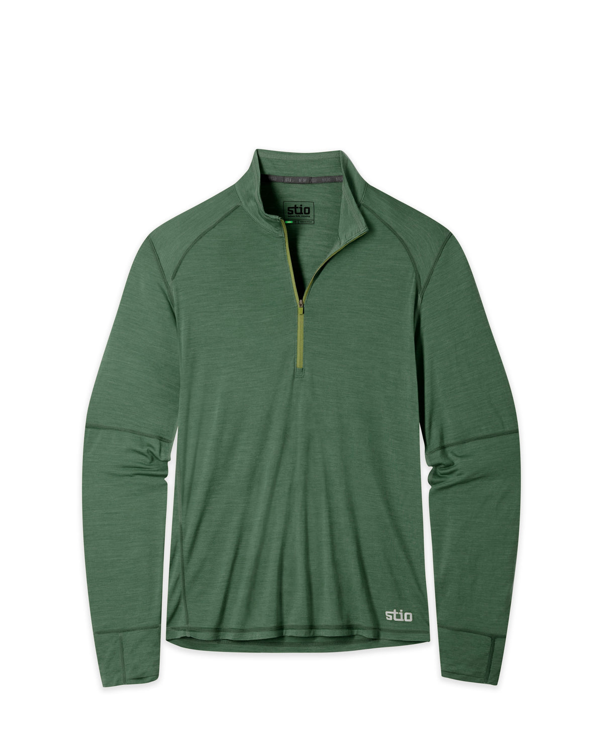 stio-mens-basis-peakwool-lightweight-half-zip — Forestline Heather