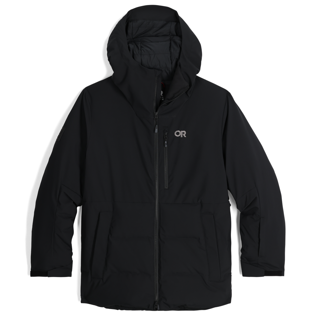 outdoorresearch-mens-snowcrew-down-jacket-300461 — Black