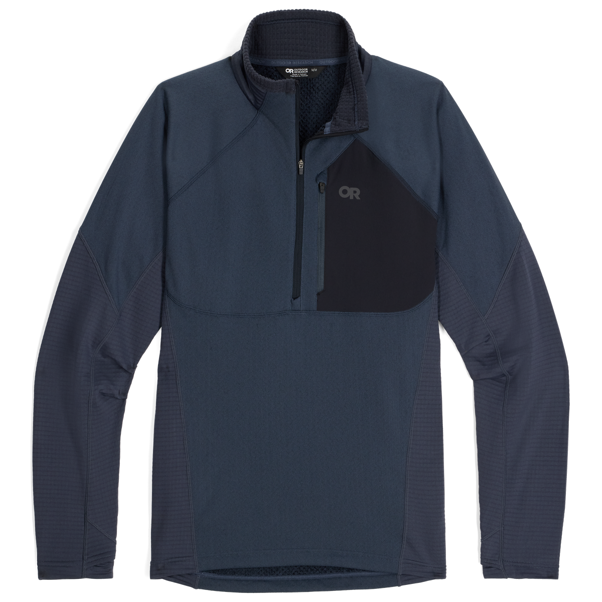 outdoorresearch-mens-deviator-fleece-half-zip-322027 — Atlantic