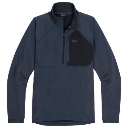 outdoorresearch-mens-deviator-fleece-half-zip-322027 — Atlantic