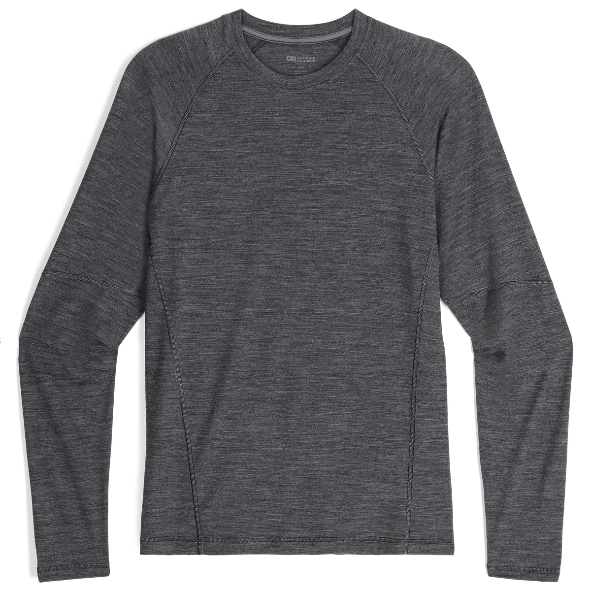 outdoorresearch-mens-alpine-onset-merino-150-crew-322239 — Black Heather
