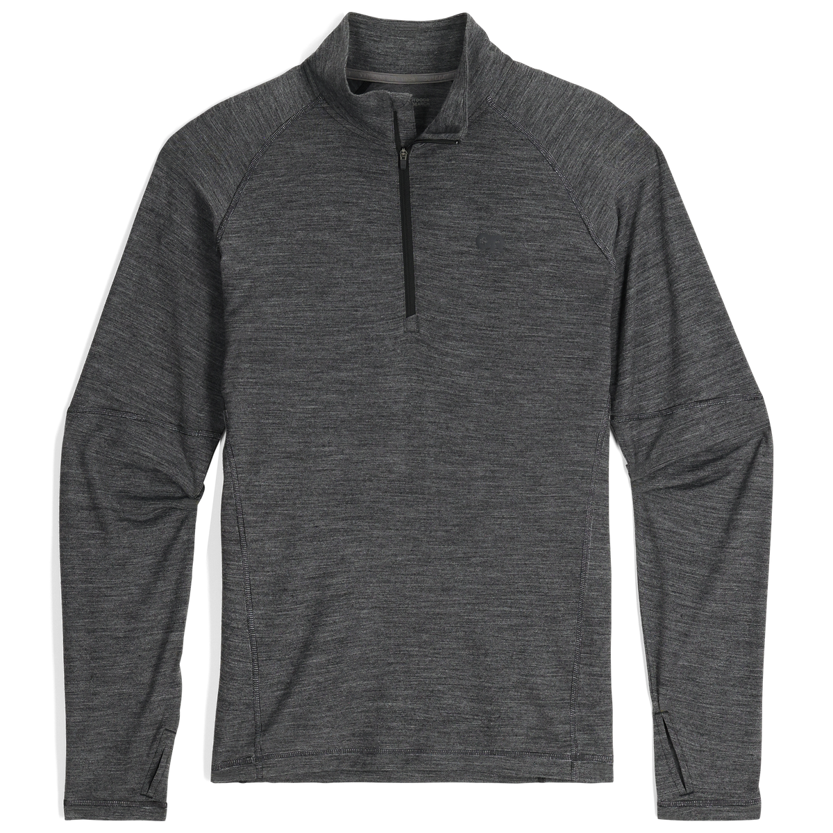 outdoorresearch-mens-alpine-onset-merino-150-quarter-zip-322241 — Black Heather