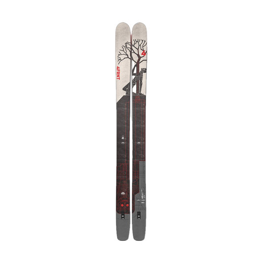 4FRNT HOJI skis, front view