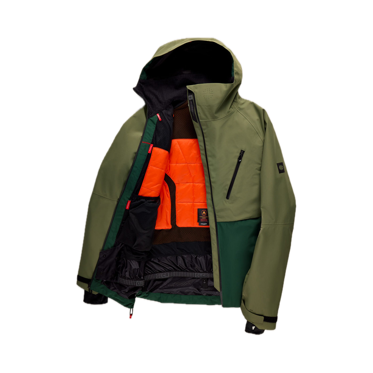 686-686-mens-hydra-thermagraph-jacket-1 — FATIGUE GREEN COLORBLOCK