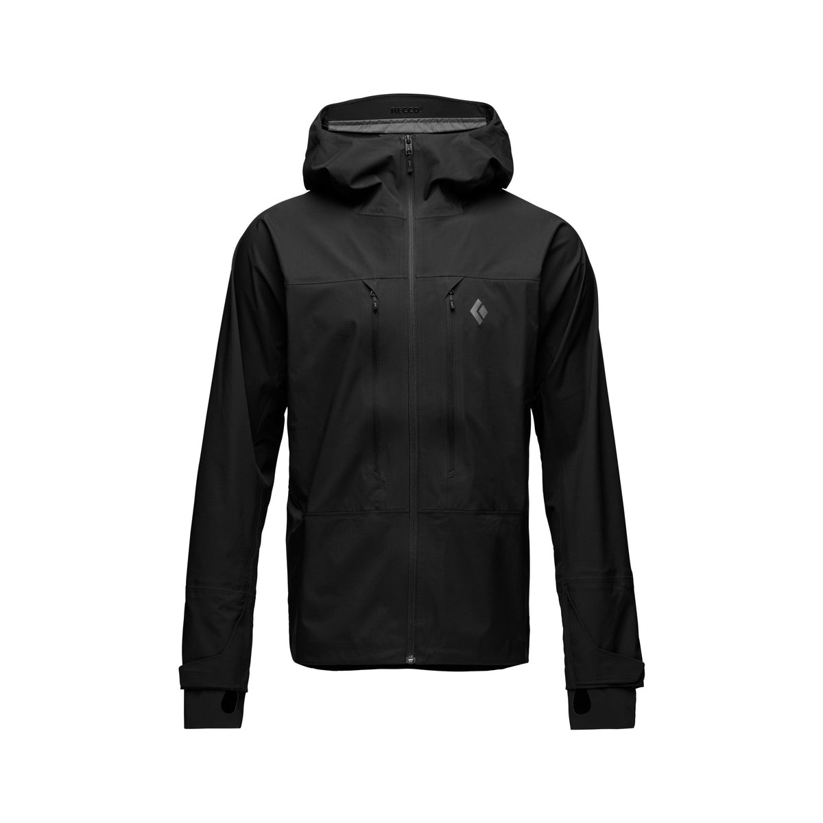 Black Diamond Men's Dawn Patrol Hybrid Shell — Black / XL