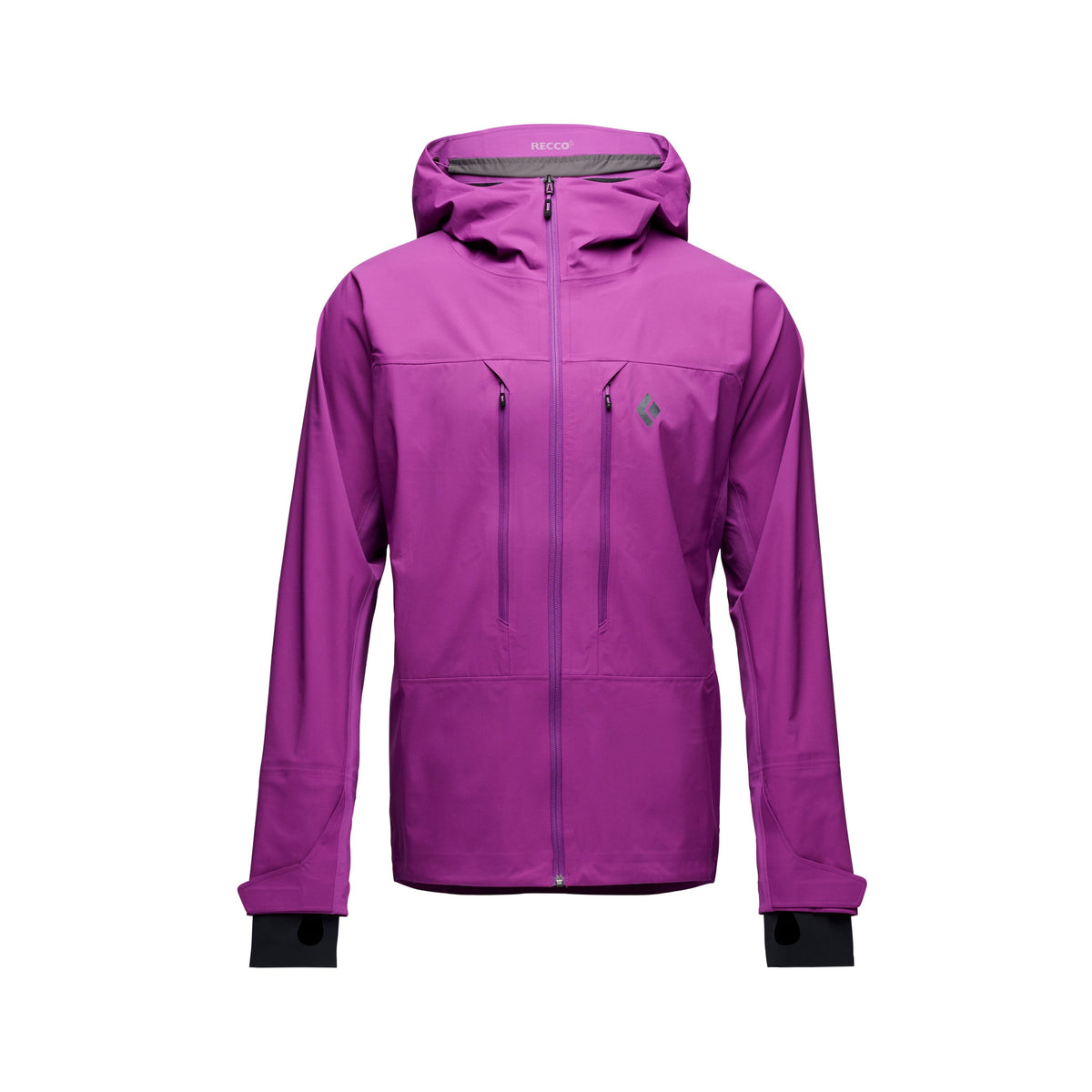 Black Diamond Men's Dawn Patrol Hybrid Shell — Piton Purple / XL