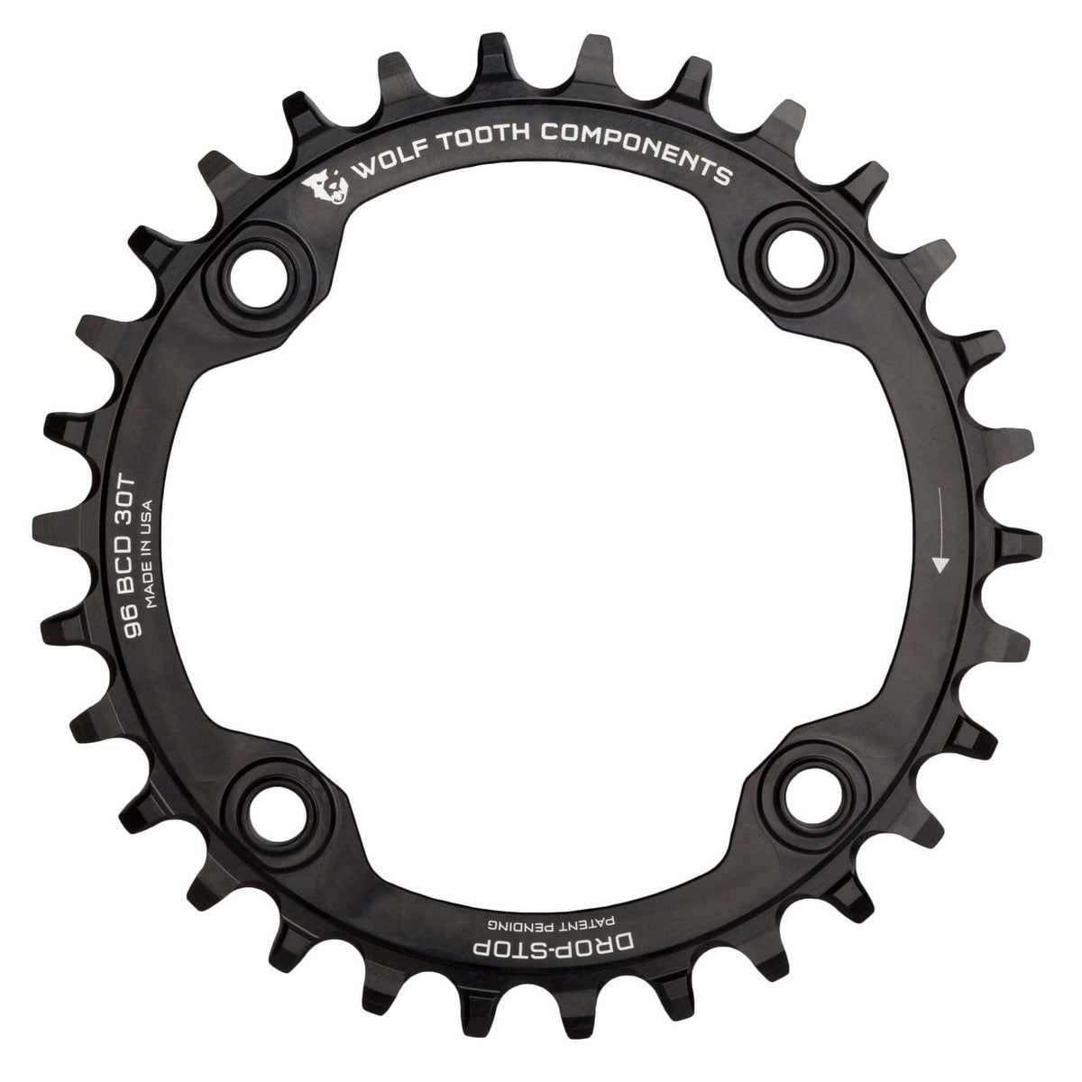 Wolf Tooth 96 mm Symmetrical BCD Chainrings for Shimano Compact Triple