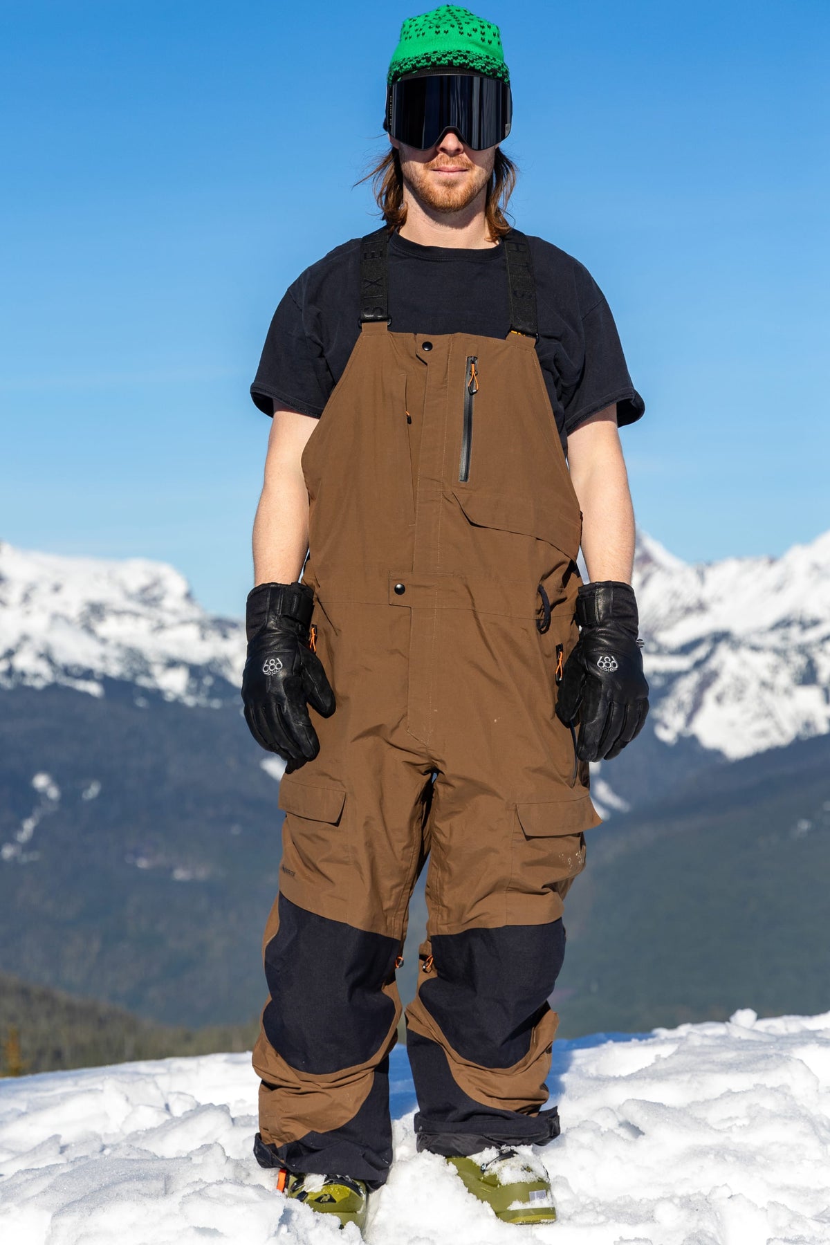 686-mens-gore-tex-dispatch-shell-bib — DARK EARTH