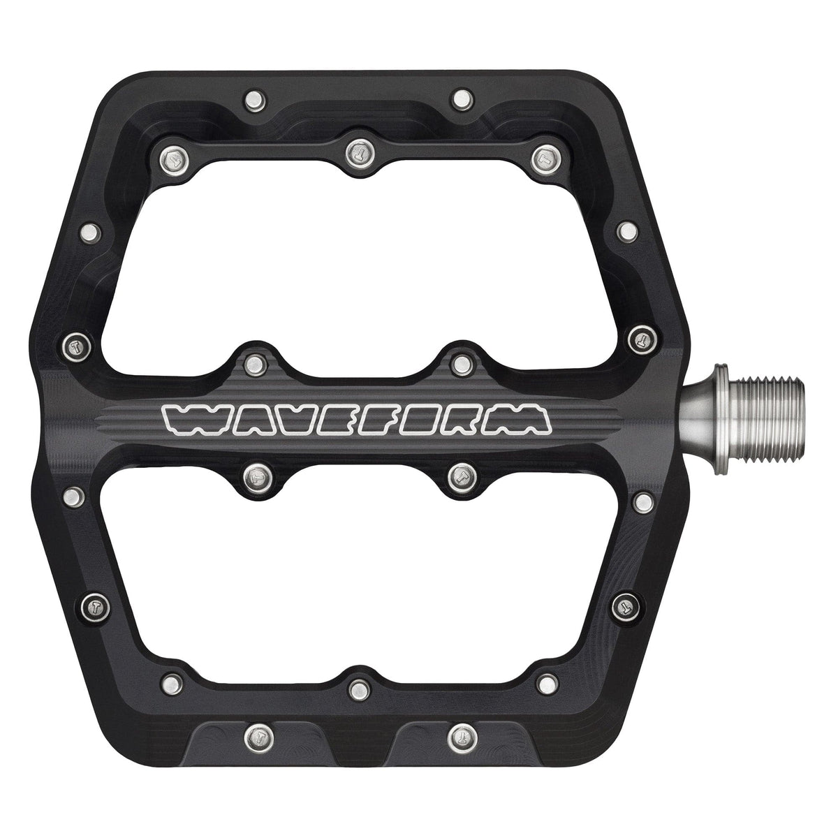 Wolf Tooth Waveform Aluminum Pedals — Large / Black