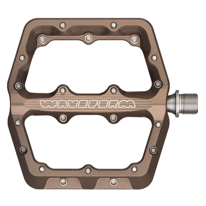 Wolf Tooth Waveform Aluminum Pedals — Large / Espresso