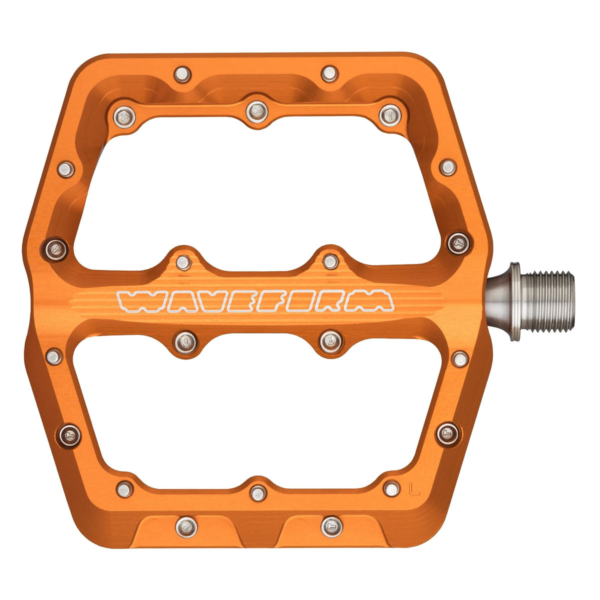 Wolf Tooth Waveform Aluminum Pedals — Large / Orange