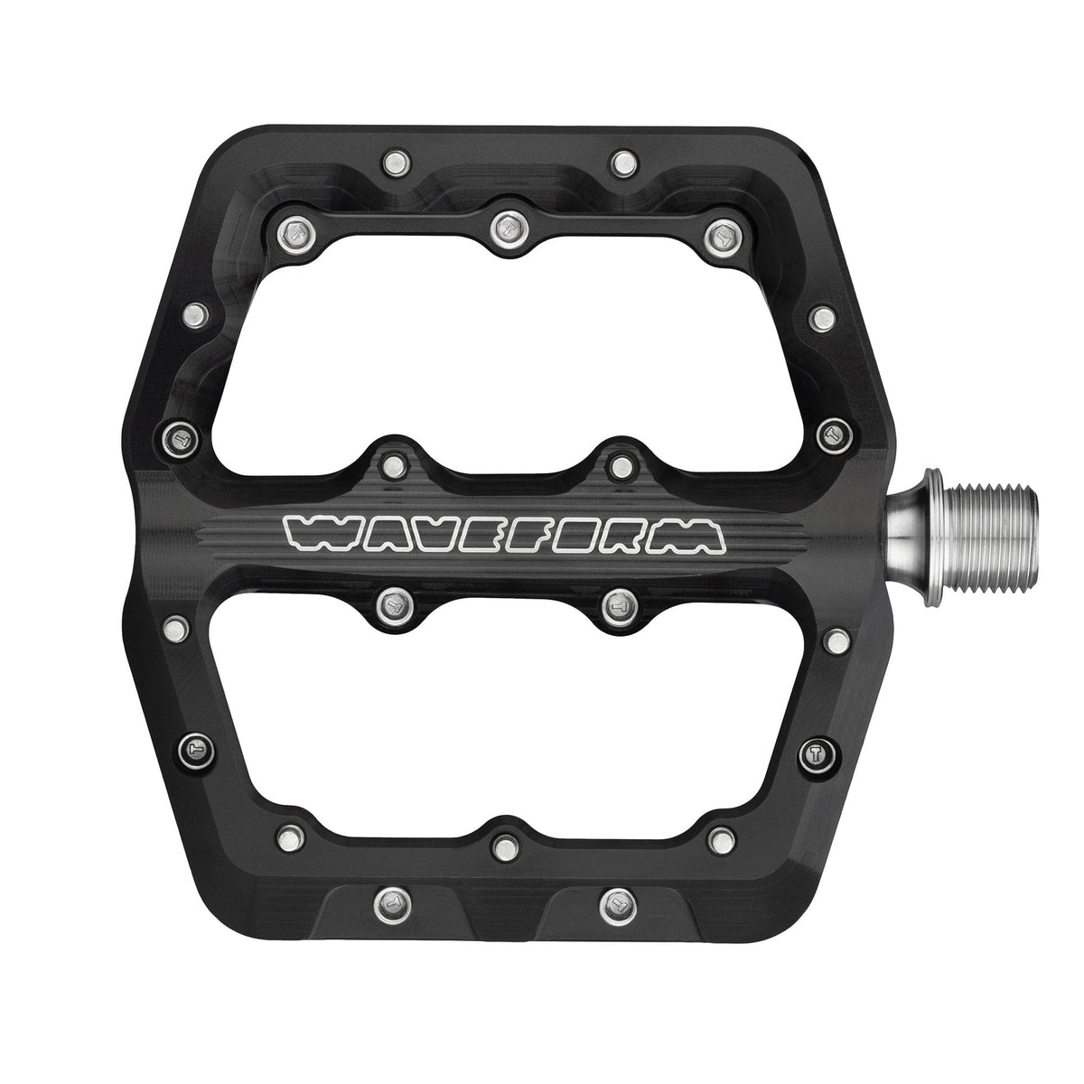 Wolf Tooth Waveform Aluminum Pedals — Small / Black