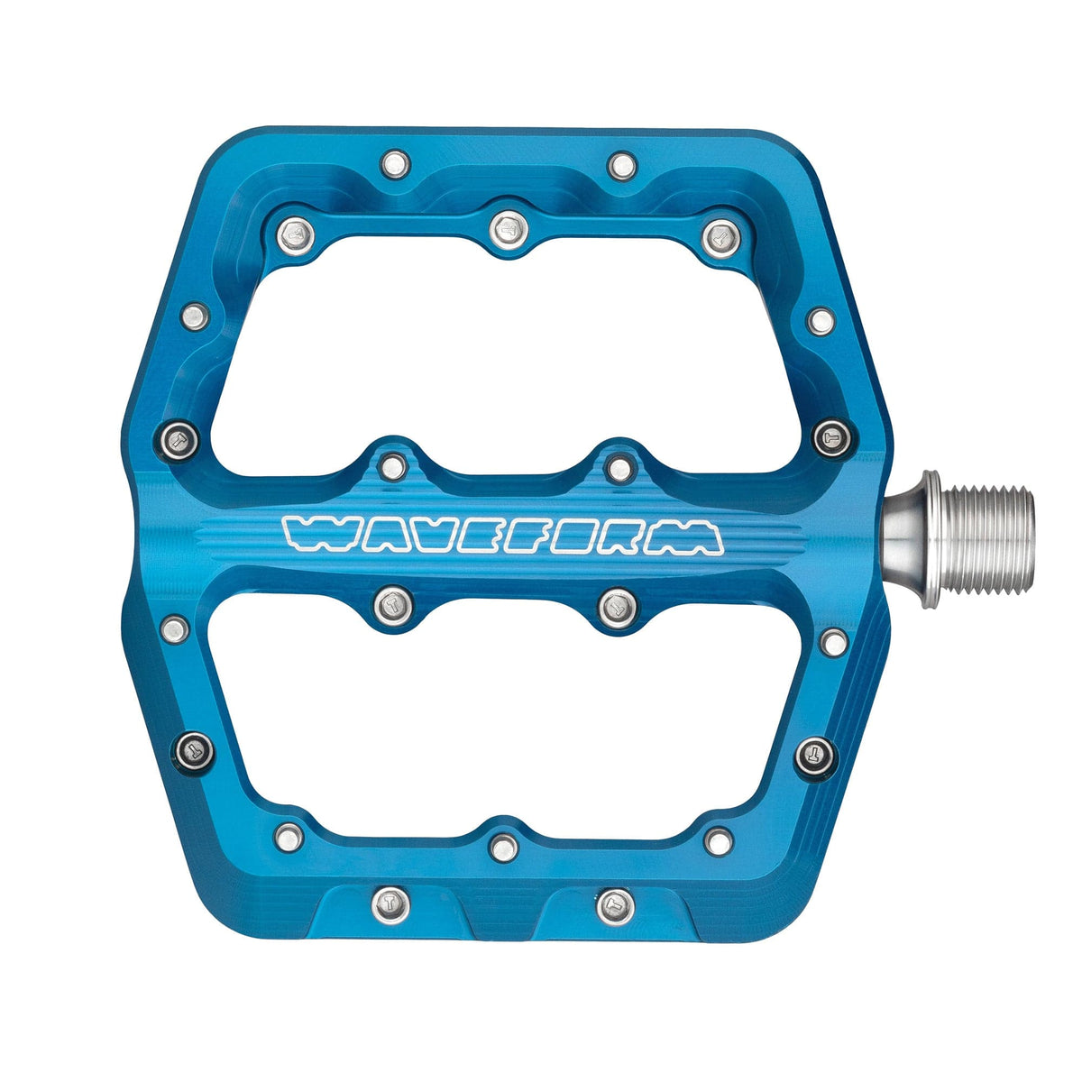 Wolf Tooth Waveform Aluminum Pedals — Small / Blue
