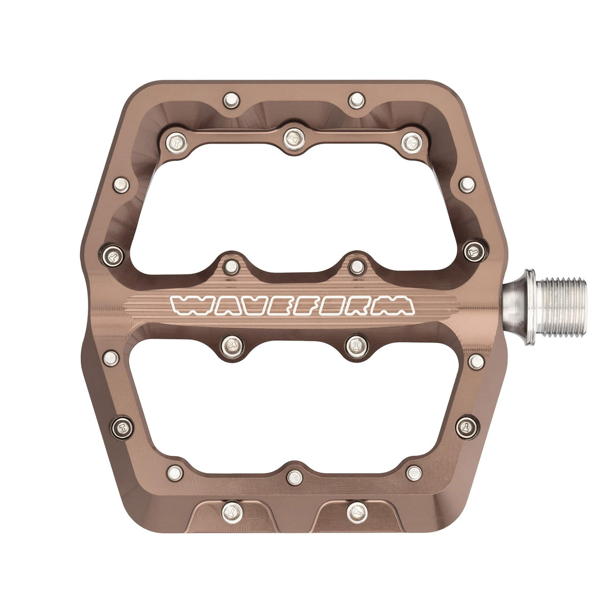 Wolf Tooth Waveform Aluminum Pedals — Small / Espresso