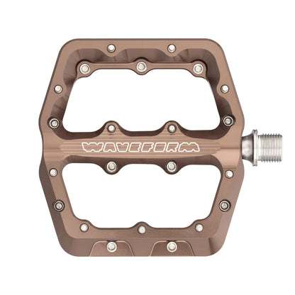 Wolf Tooth Waveform Aluminum Pedals — Small / Espresso