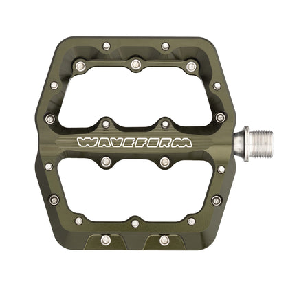 Wolf Tooth Waveform Aluminum Pedals — Small / Olive
