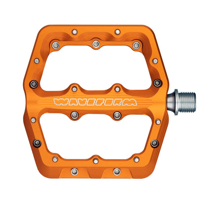 Wolf Tooth Waveform Aluminum Pedals — Small / Orange