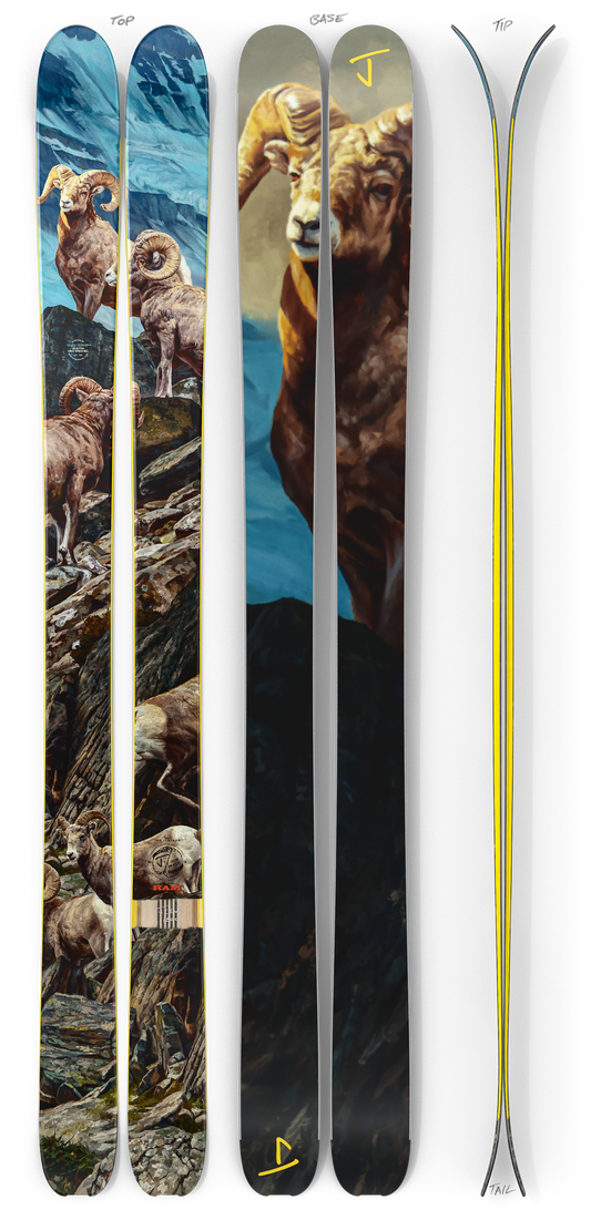 J Skis The Slacker "RAM" Dustin Van Wechel x J Collab