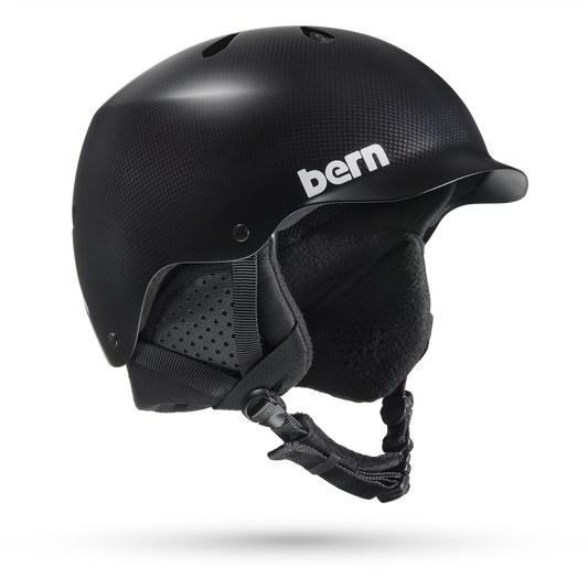 Bern Watts Carbon Fiber Asian Fit Winter Helmet