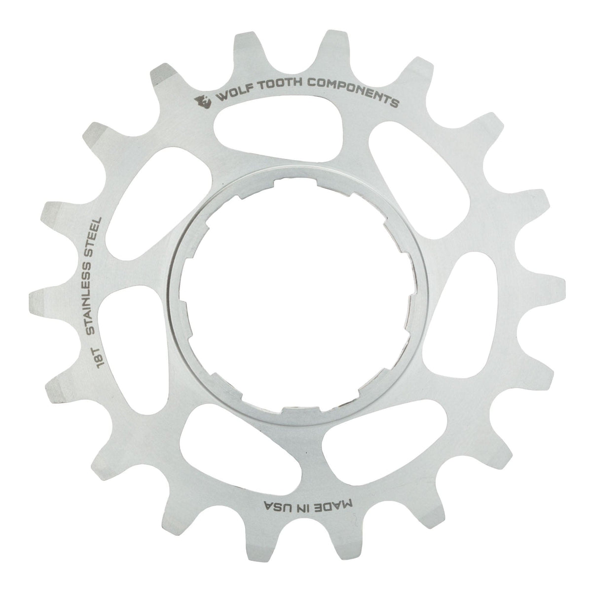 Wolf Tooth Stainless Steel Single Speed Cog