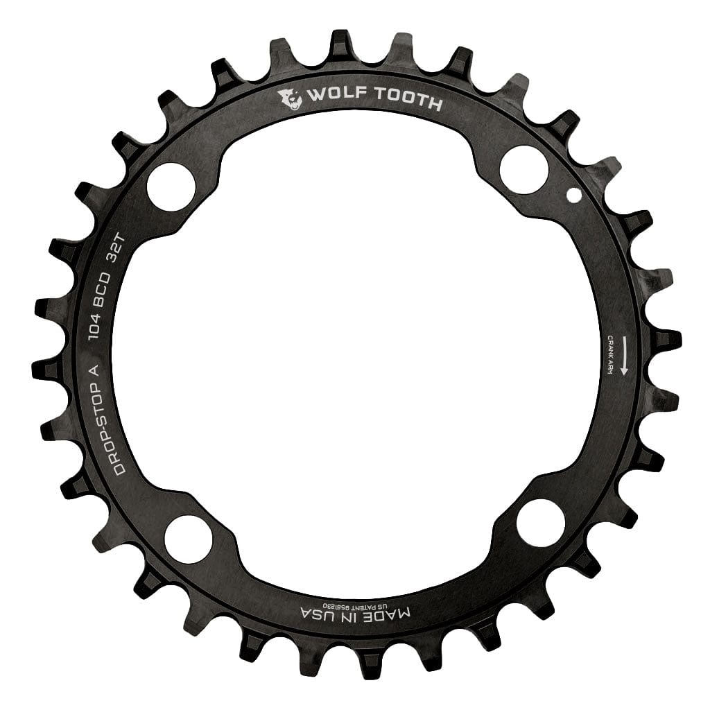 Wolf Tooth 104 BCD Chainrings - Drop-Stop A