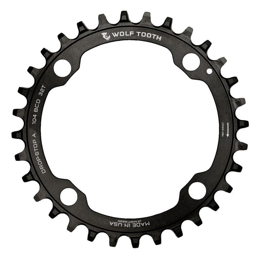 Wolf Tooth 104 BCD Chainrings - Drop-Stop A