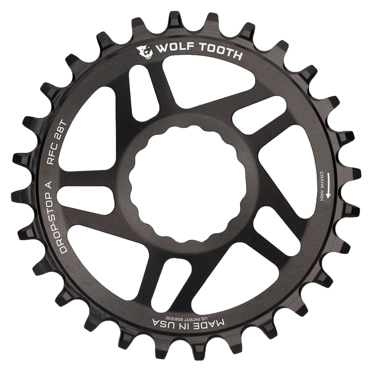 Wolf Tooth Direct Mount Drop-Stop A Chainrings for Race Face Cinch