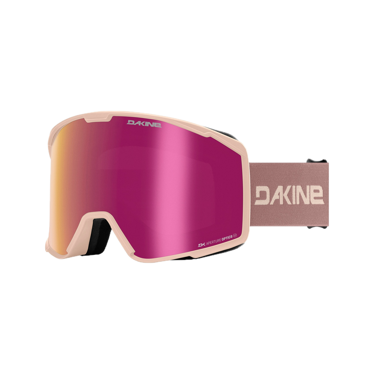 Dakine Venue Snow Goggle Plus - Burlwood/Rose Mirror/Plus Storm Yellow