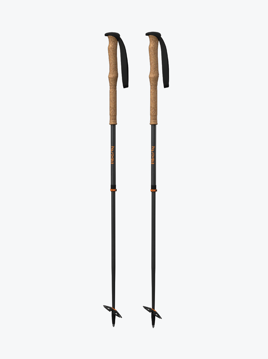 Liberty Liberty Skis Ultralight Adjustable Carbon Ski Poles
