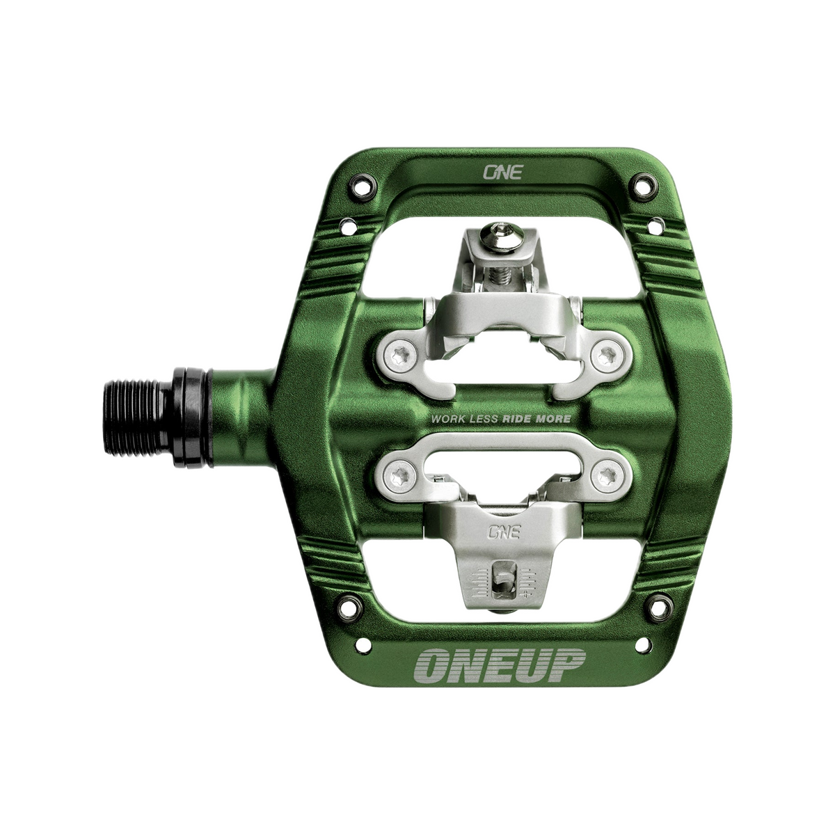 oneup-components-clip-pedals — Dark Green