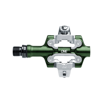 oneup-components-xc-clip-pedal — Dark Green