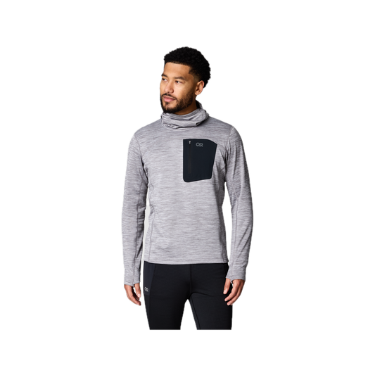 Outdoor Research Men's Vigor Grid Fleece Pullover Hoodie