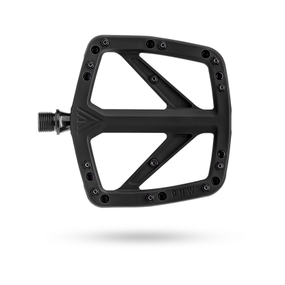 pnw-components-range-composite-pedal — BLACKOUT BLACK