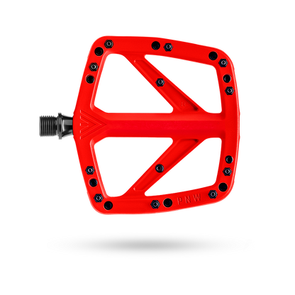pnw-components-range-composite-pedal — REALLY RED