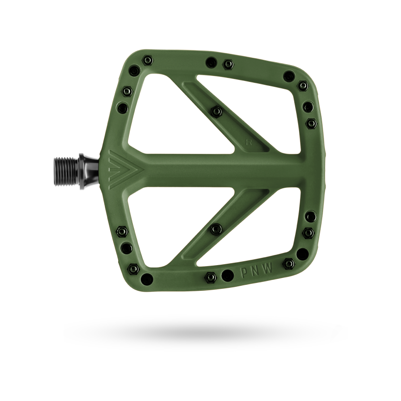 pnw-components-range-composite-pedal — MOSS GREEN