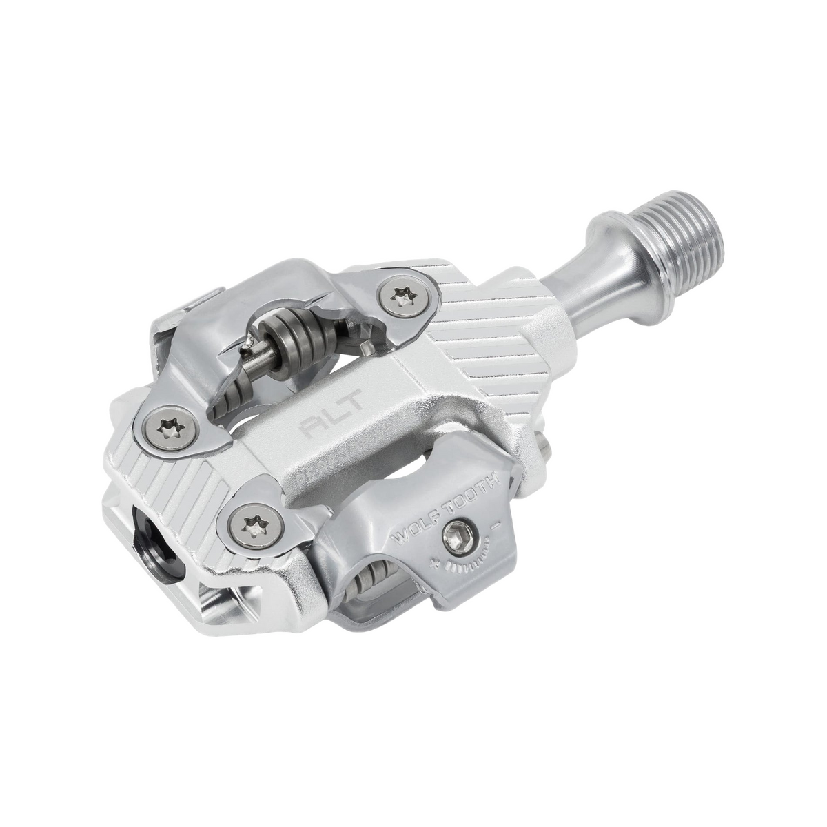 wolf-tooth-alt-performance-xc-clipless-pedal — Raw Silver